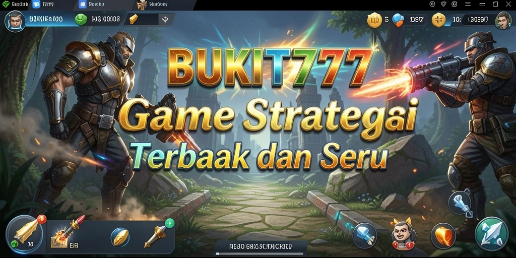 Tampilan gameplay BUKIT777 yang menegangkan dan strategis.