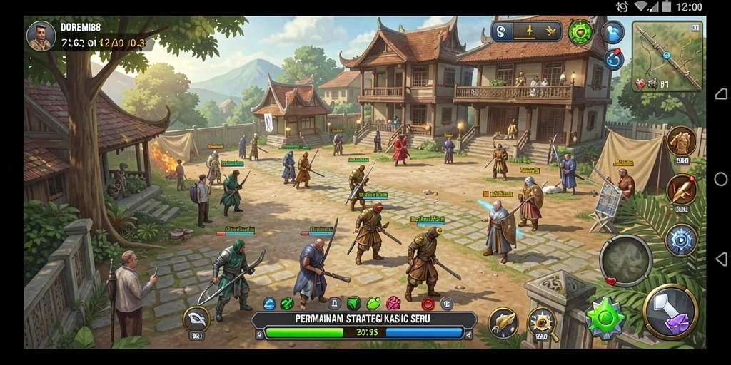Gameplay DOREMI88 yang mendebarkan dengan elemen strategi.