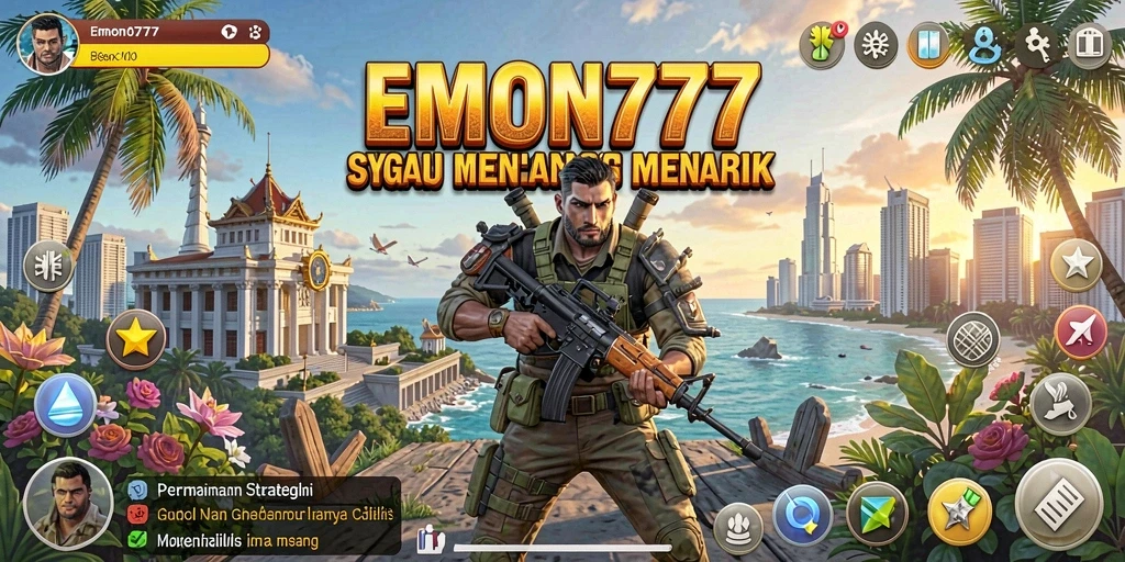 Gameplay menegangkan dan strategis di EMON777.