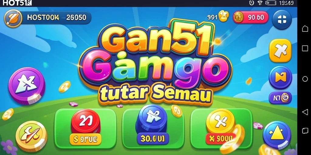 Tampilan menarik dari gameplay Bingo HOT51 yang seru.