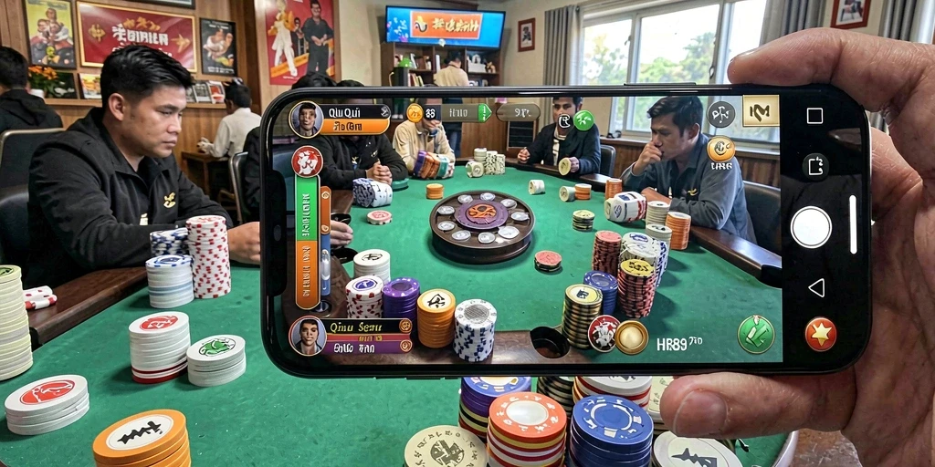 Tampilan gameplay menantang dalam permainan QiuQiu.