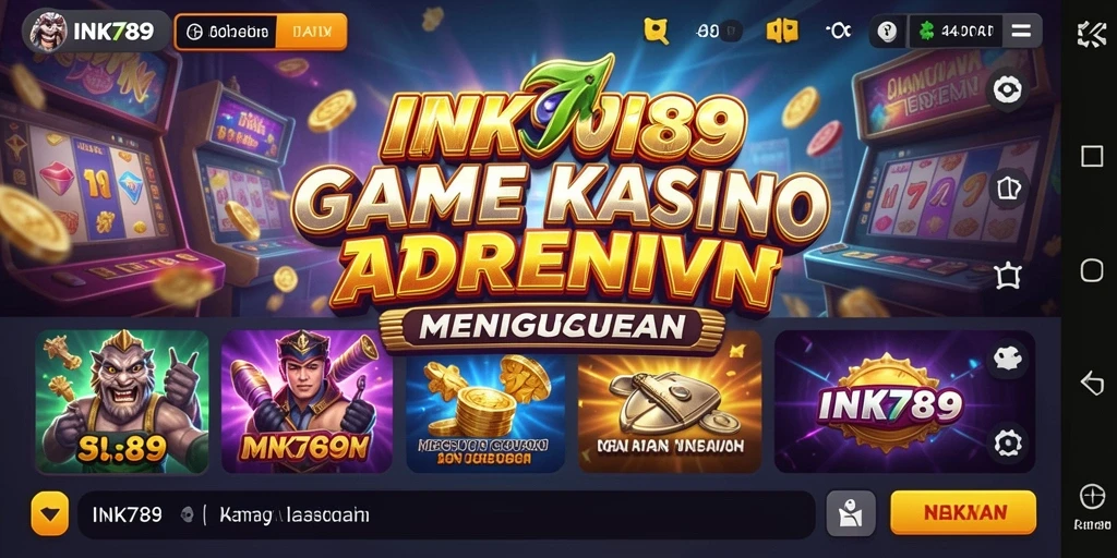 Tampilan gameplay Kasino yang mengesankan dan seru di INK789.