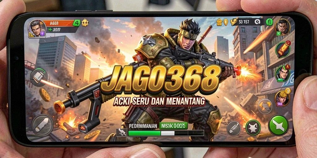 Tampilan gameplay JAGO368 dengan aksi seru dan tantangan menarik.