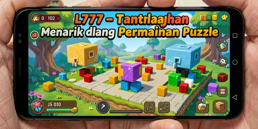 Gameplay menantang dan seru dalam L777, game Puzzle yang menghibur.