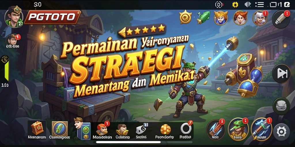 Tampilan gameplay PGTOTO yang mendebarkan dalam pertempuran strategi.