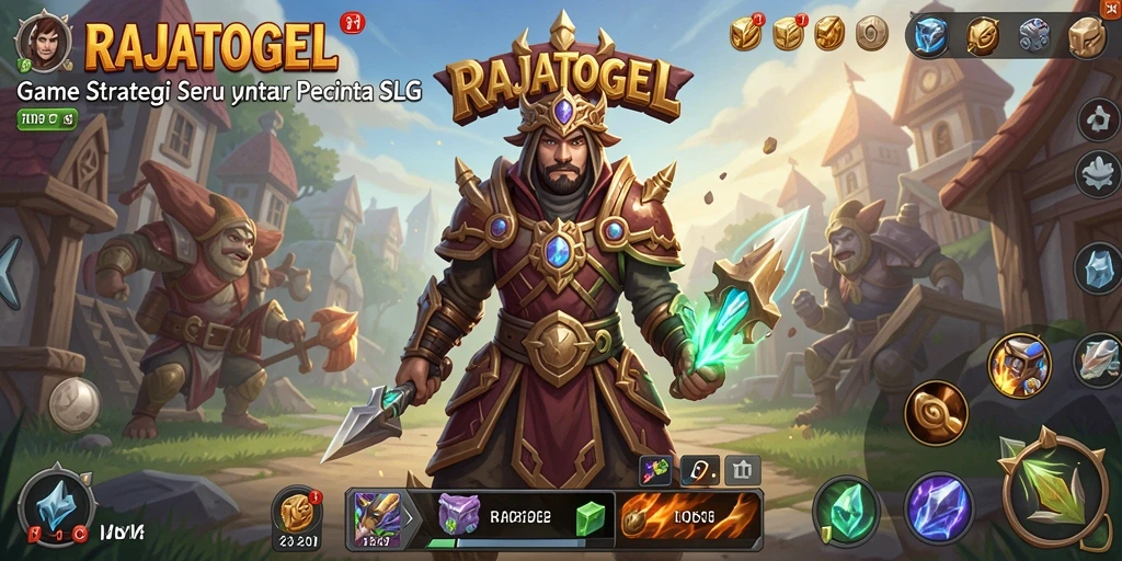 Tampilan gameplay seru di RAJATOGEL yang menantang.