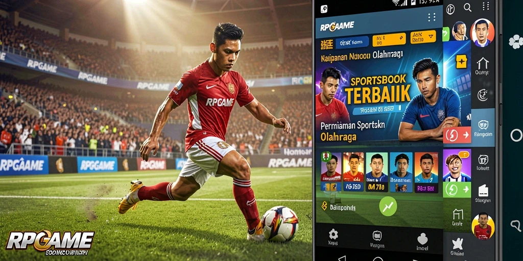 Tampilan menarik dari RPGAME saat bertaruh pada olahraga favorit.