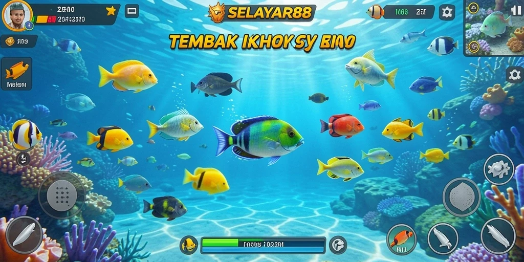 Gameplay menarik dari SELAYAR88 dengan visual ikan yang memukau.
