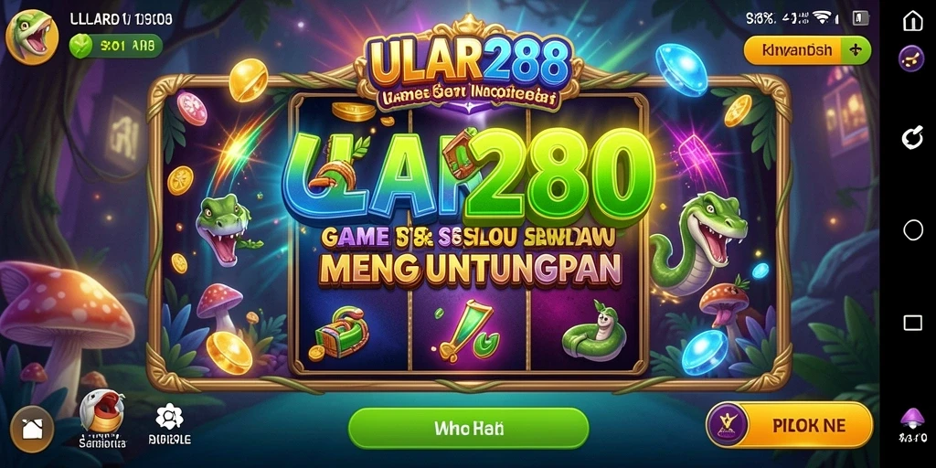 Gameplay ULAR288 yang menarik dengan banyak pilihan simbol dan bonus.
